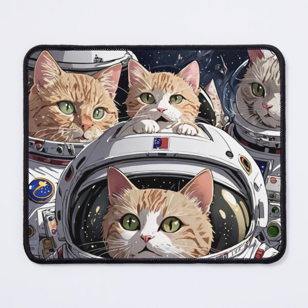 Item preview, "Galactic Catstronauts" designed and sold by Kitty Kingdom Art.