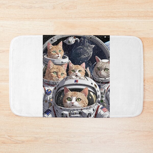 Item preview, "Galactic Catstronauts" designed and sold by Kitty Kingdom Art.