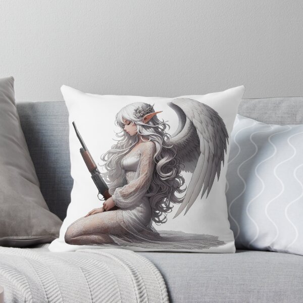 Item preview, Angel With A Shotgun designed and sold by RAWLIFEGRAPHIC.