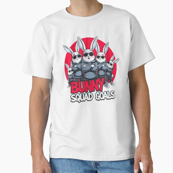 Item preview, Bunny Squad Goals designed and sold by Topmaxdesign.