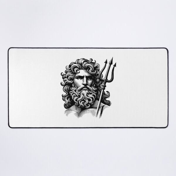 Item preview, Power and Presence Poseidon Portrait Commands Attention designed and sold by NTGUILTY.