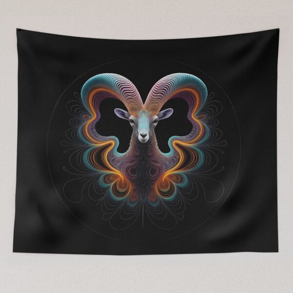 Item preview, Mouflon fractal line designed and sold by bogfl.