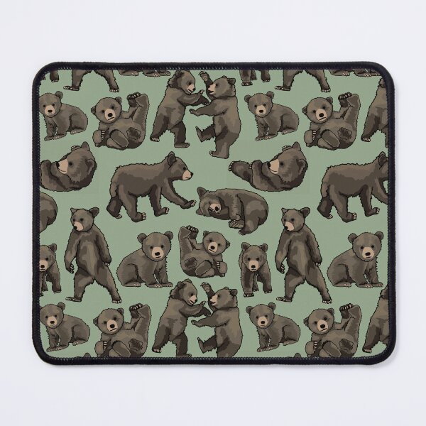 Item preview, Frolicking Baby Bears  designed and sold by Unhinged Heather.