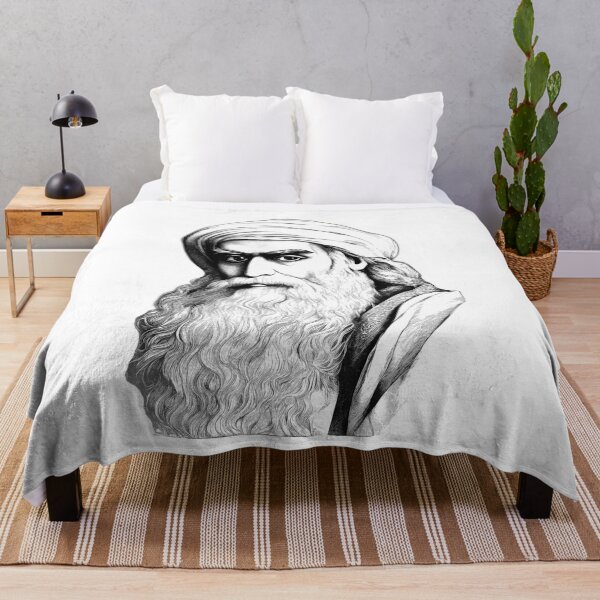 Item preview, Philosophical Poet Omar Khayyam's Thoughtful Portrait designed and sold by NTGUILTY.