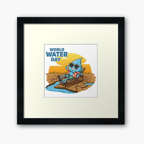 Item preview, World Water Day designed and sold by Tw1nsAIArt.