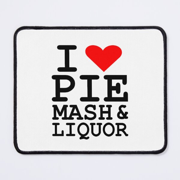 Item preview, I Love Traditional London Pie Mash & Liquor V2a3 designed and sold by RetrospectUK.