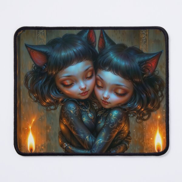 Item preview, The Lovers Tarot Card designed and sold by AliceWhiteDF.