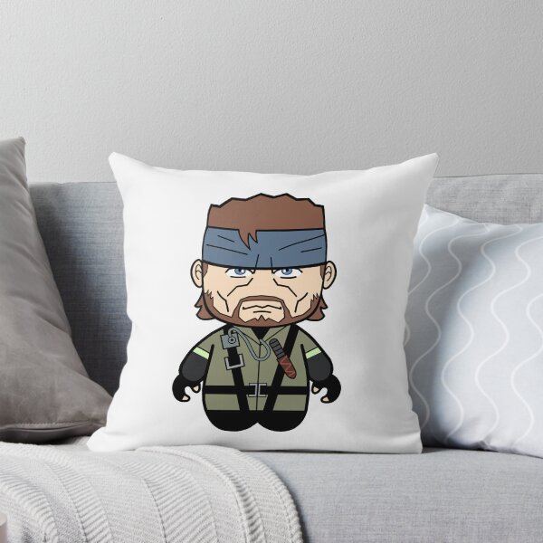 Item preview, Metal Gear Solid 3 Delta cute, chibi Naked Snake Olive Drab camo fan art  designed and sold by Pop Tooner.