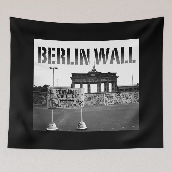Item preview, BERLIN WALL at the BRANDENBURG GATE W. GERMANY 1989 - PRO PHOTO designed and sold by Picturestation.