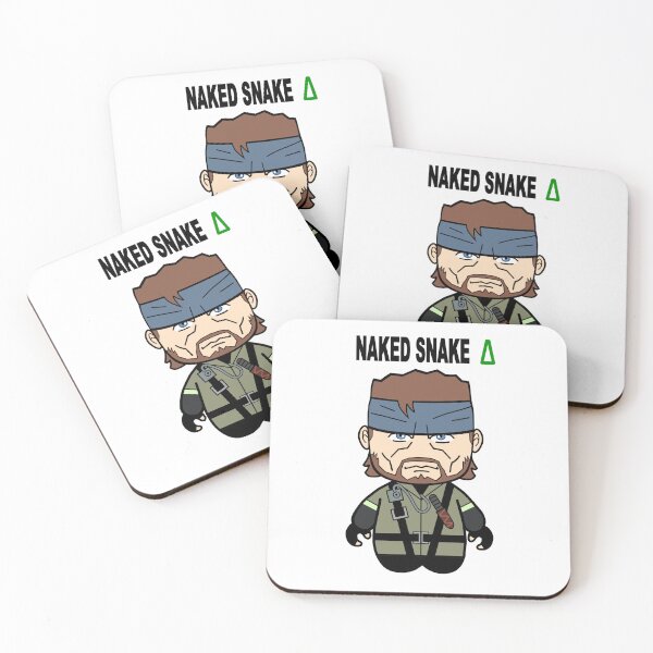 Item preview, Metal Gear Solid 3 Delta cute mini Naked Snake in olive drab camo designed and sold by Pop Tooner.