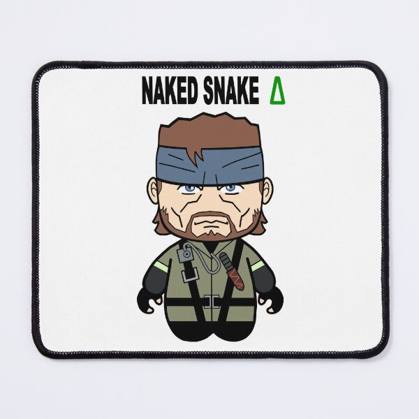Item preview, Metal Gear Solid 3 Delta cute mini Naked Snake in olive drab camo designed and sold by Pop Tooner.