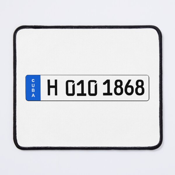 Item preview, License plate Cuba designed and sold by AirVenturi.