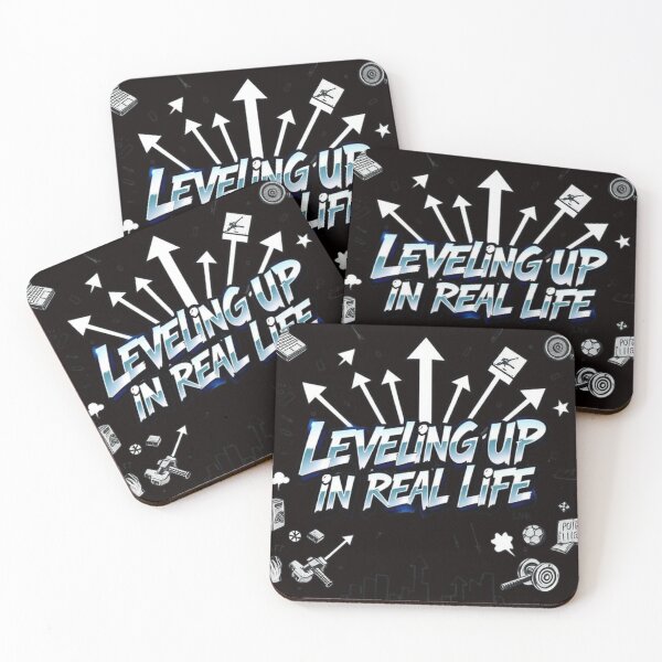 Item preview, Leveling Up in Real Life designed and sold by Charlie-Kier.