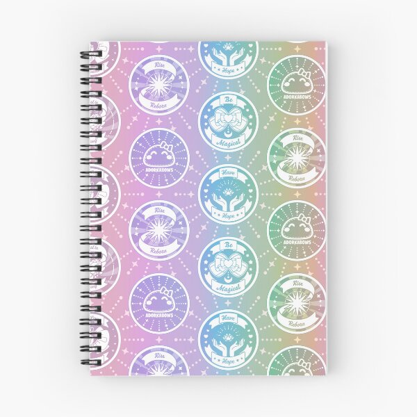 Item preview, Rainbow Positive Motto Challenge Coin Pattern designed and sold by AdorkaBows.