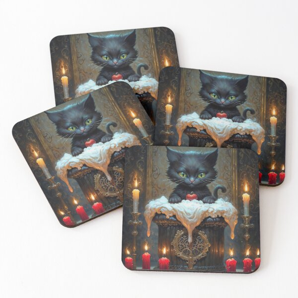 Item preview, Black Witchcraft Cat designed and sold by AliceWhiteDF.