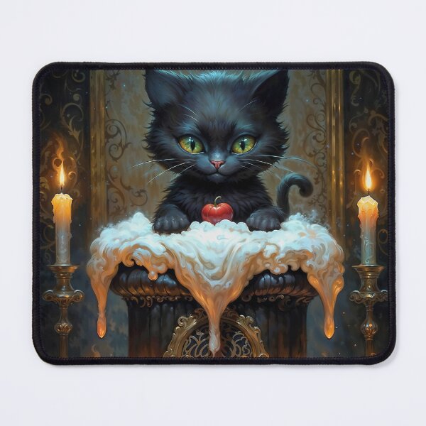Item preview, Black Witchcraft Cat designed and sold by AliceWhiteDF.