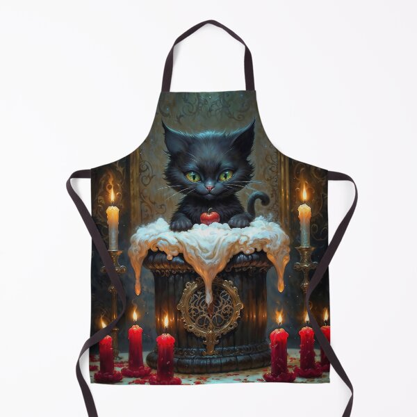 Item preview, Black Witchcraft Cat designed and sold by AliceWhiteDF.