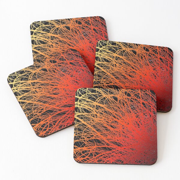Item preview, Linear Explosion Sunset designed and sold by SirkDesignsLtd.
