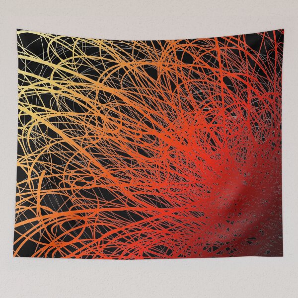 Item preview, Linear Explosion Sunset designed and sold by SirkDesignsLtd.