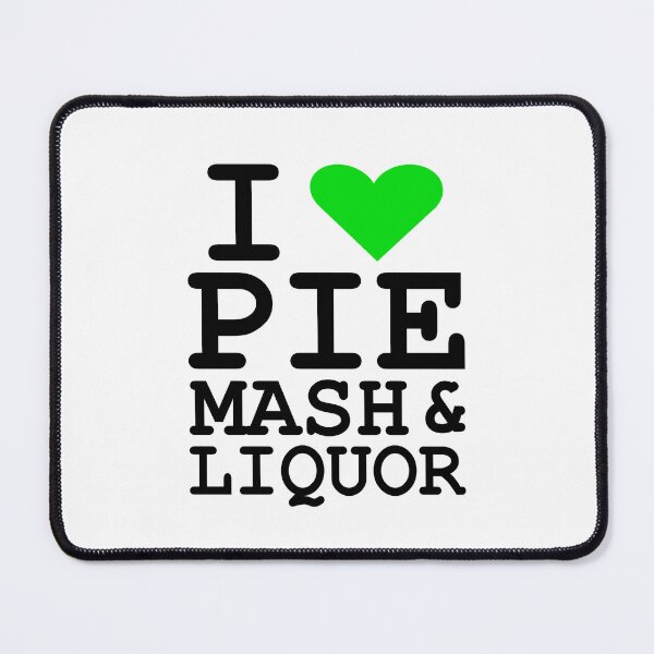 Item preview, I Love Traditional London Pie Mash & Liquor V2a4 designed and sold by RetrospectUK.