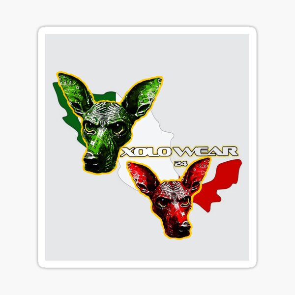 Vista previa del artículo con la obra «Xoloitzcuintli,», diseñado y vendido por XoloWear24.