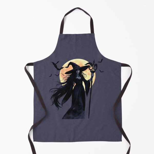 Item preview, Mysterious Witch Beneath Full Moon designed and sold by Dakson Design - Fantasy Art.