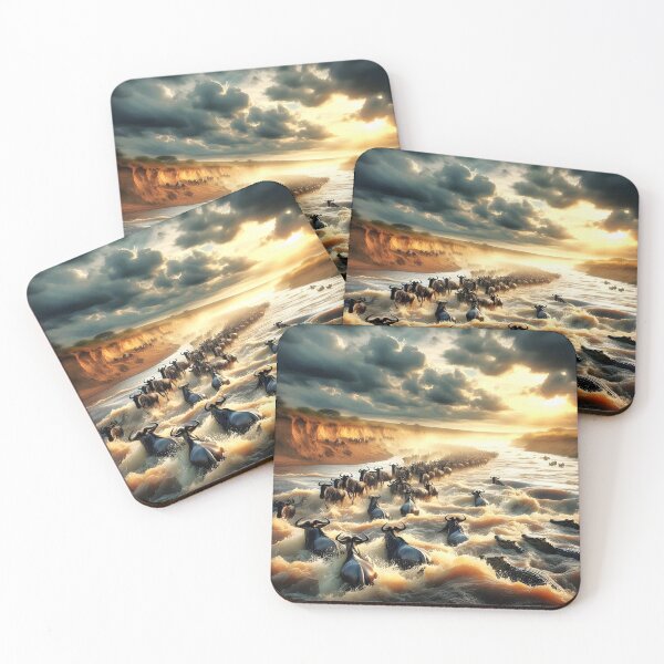 Item preview, The Great Wildebeest Migration Africa designed and sold by Skeelo702.