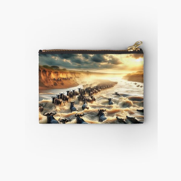Item preview, The Great Wildebeest Migration Africa designed and sold by Skeelo702.