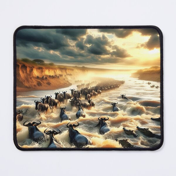 Item preview, The Great Wildebeest Migration Africa designed and sold by Skeelo702.