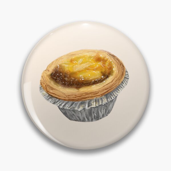 Item preview, Egg Tart Drawing designed and sold by MySketchbook123.