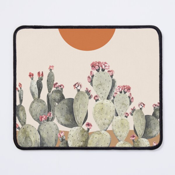 Item preview, Abstract modern botanical art , cactus designed and sold by Green Plantessa.