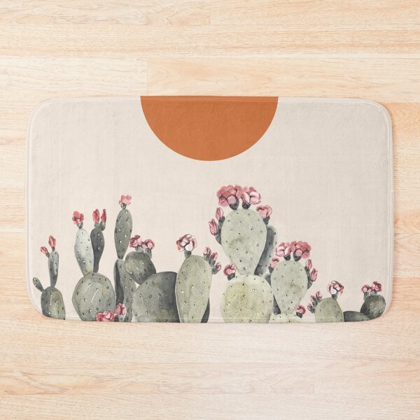 Item preview, Abstract modern botanical art , cactus designed and sold by Green Plantessa.