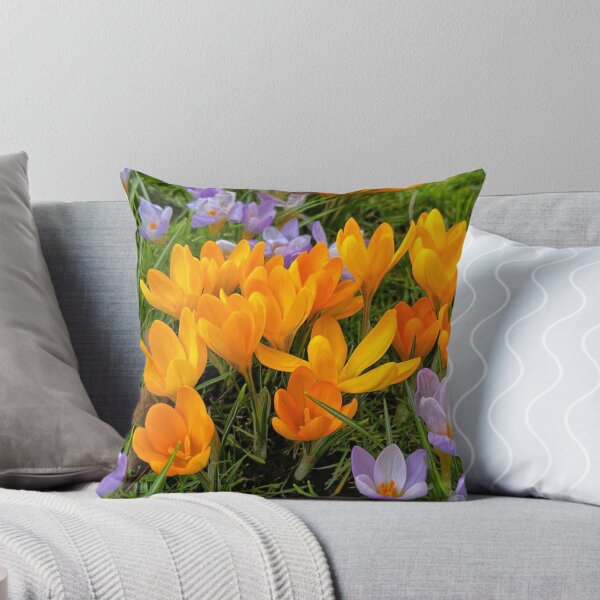 Item preview, Crocuses in soft Spring Sunshine designed and sold by Violaman.
