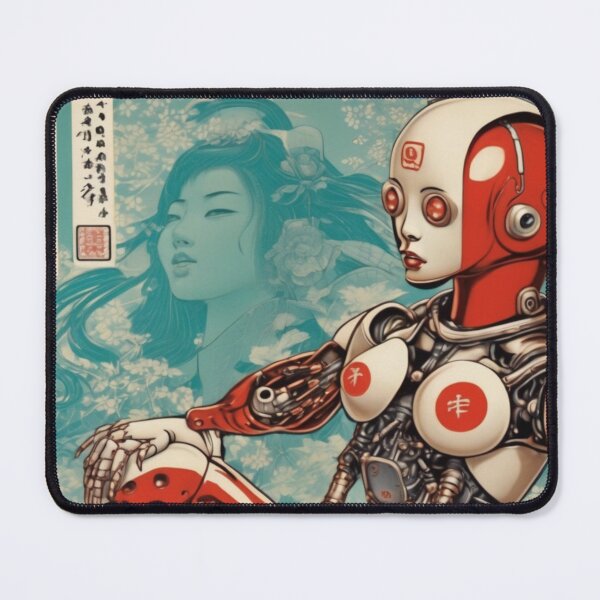 Item preview, Robot Shunga Hybrid Imitation Japanese Erotica #105 designed and sold by NickWhittleArt.
