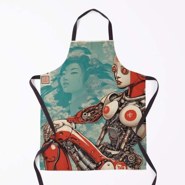 Item preview, Robot Shunga Hybrid Imitation Japanese Erotica #105 designed and sold by NickWhittleArt.