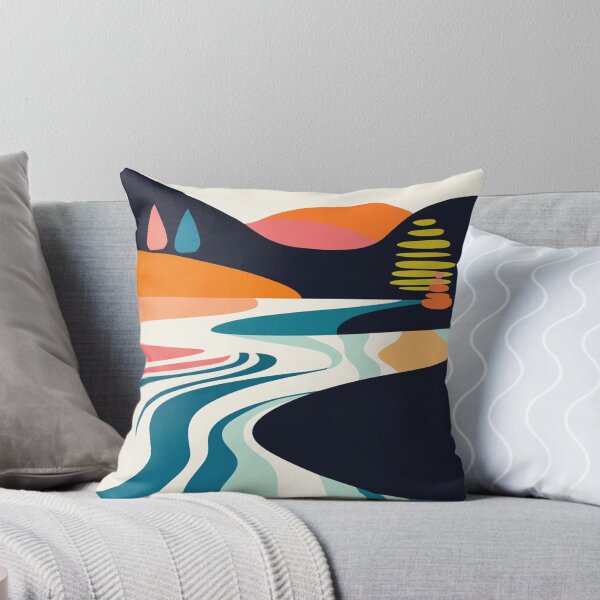 Item preview, Minimalist Landscape River designed and sold by anettfaye.