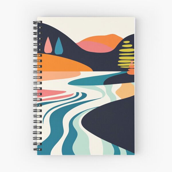 Item preview, Minimalist Landscape River designed and sold by anettfaye.