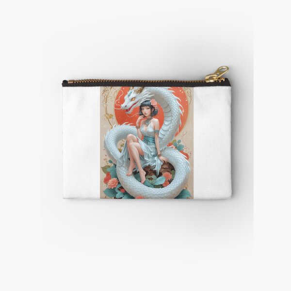 Item preview, Acute Girl with a Dragon                        designed and sold by Elegacy77.
