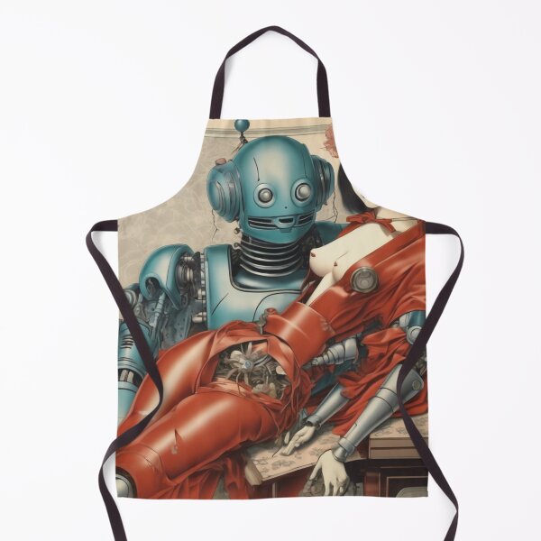 Item preview, Robot Shunga Hybrid Imitation Japanese Erotica #106 designed and sold by NickWhittleArt.