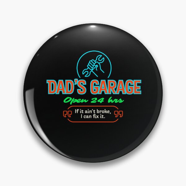 Item preview, Dad’s garage designed and sold by WhackoDesigns.