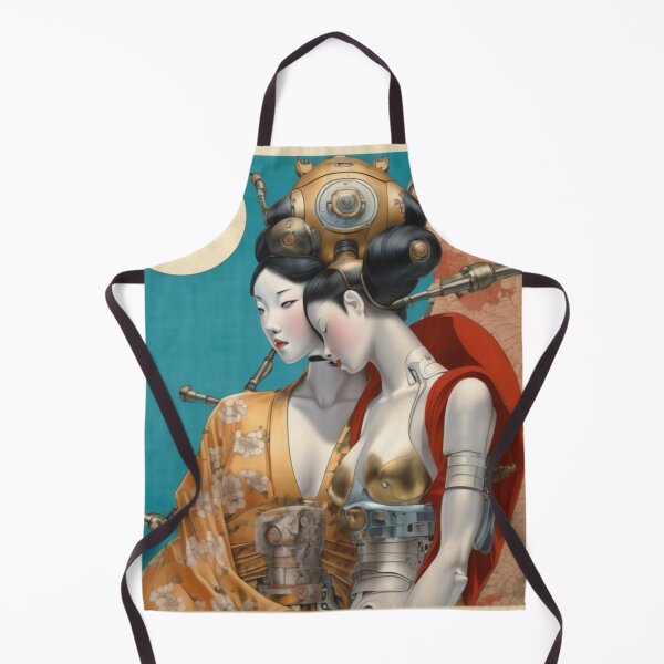 Item preview, Robot Shunga Hybrid Imitation Japanese Erotica #108 designed and sold by NickWhittleArt.