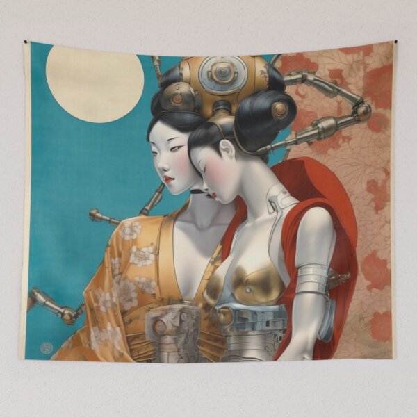 Artikelvorschau, Roboter Shunga Hybrid Imitation Japanische Erotik #108 entworfen und verkauft von NickWhittleArt.