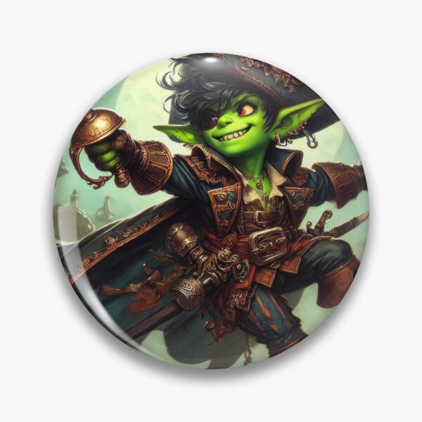 Item preview, Goblin Swashbuckler Rogue designed and sold by Johnny MeatShield.