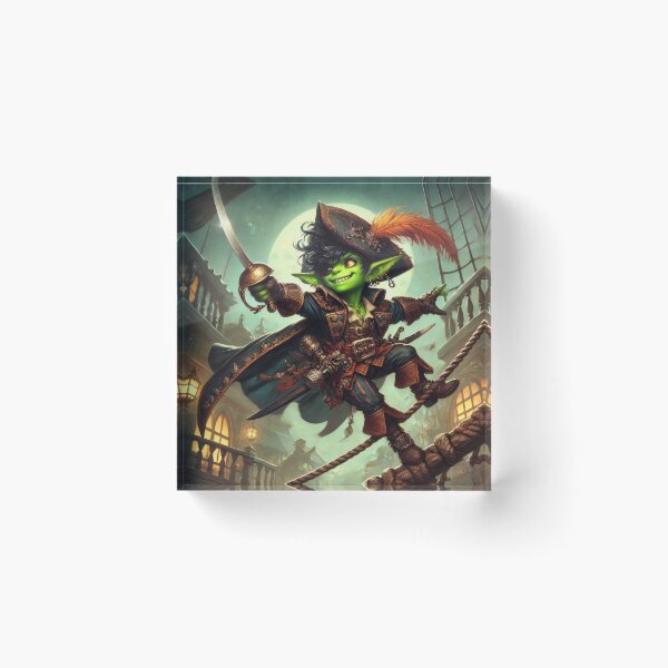 Item preview, Goblin Swashbuckler Rogue designed and sold by Johnny MeatShield.