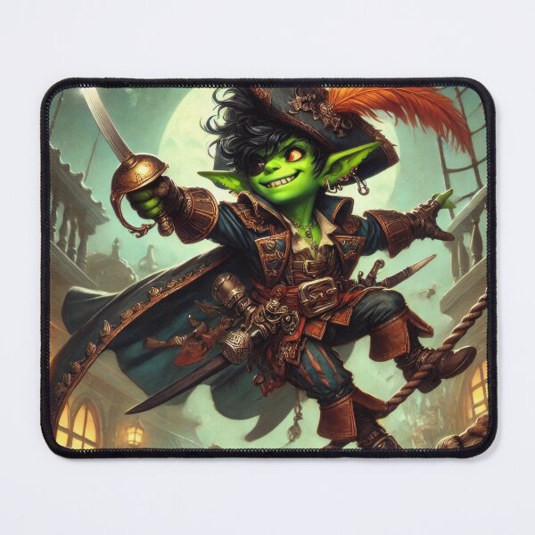 Item preview, Goblin Swashbuckler Rogue designed and sold by Johnny MeatShield.
