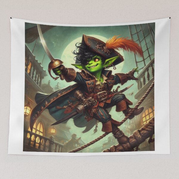 Item preview, Goblin Swashbuckler Rogue designed and sold by Johnny MeatShield.