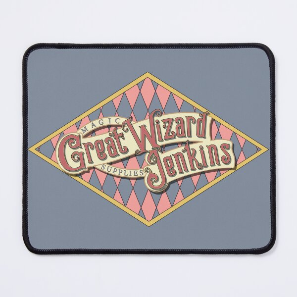 Item preview, Wizard Jenkins shop sign designed and sold by Two-for-Joy.