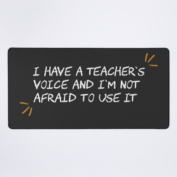 Item preview, teacher's voice designed and sold by momspaghetti-.