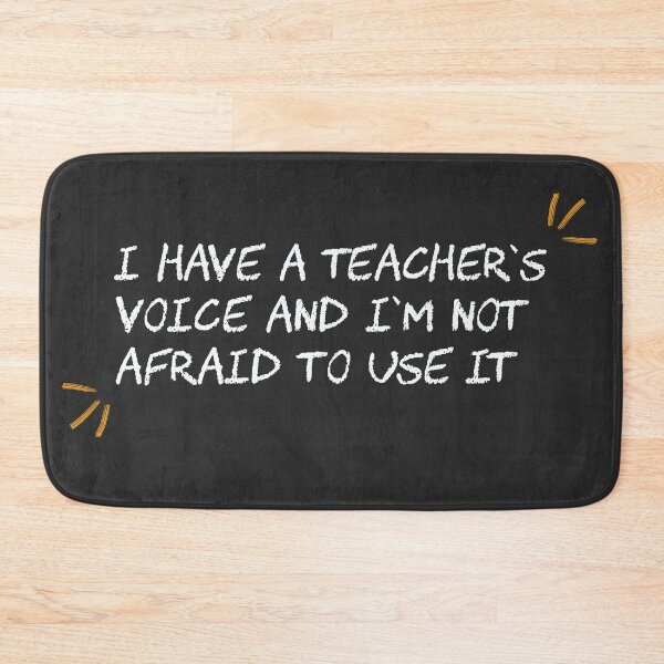 Item preview, teacher's voice designed and sold by momspaghetti-.