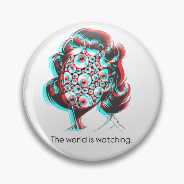 Item preview, The World is Watching. designed and sold by EricWrinkle.